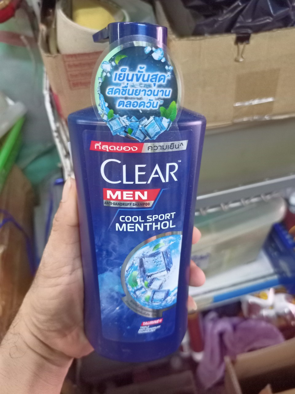 DẦU GỘI CLEAR MEN DÀNH CHO NAM - THÁI LAN 410ML ( MẪU MỚI)