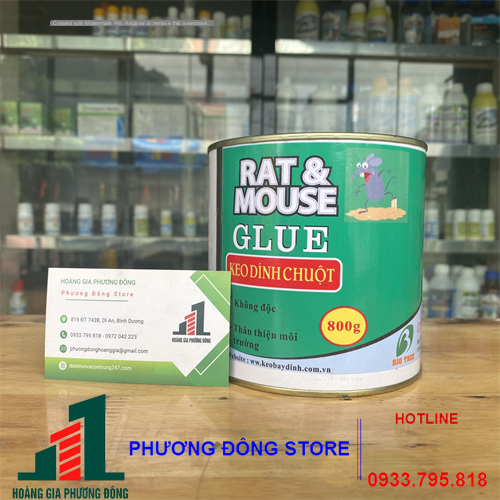 Keo dính chuột Bio glue - Hộp 800g