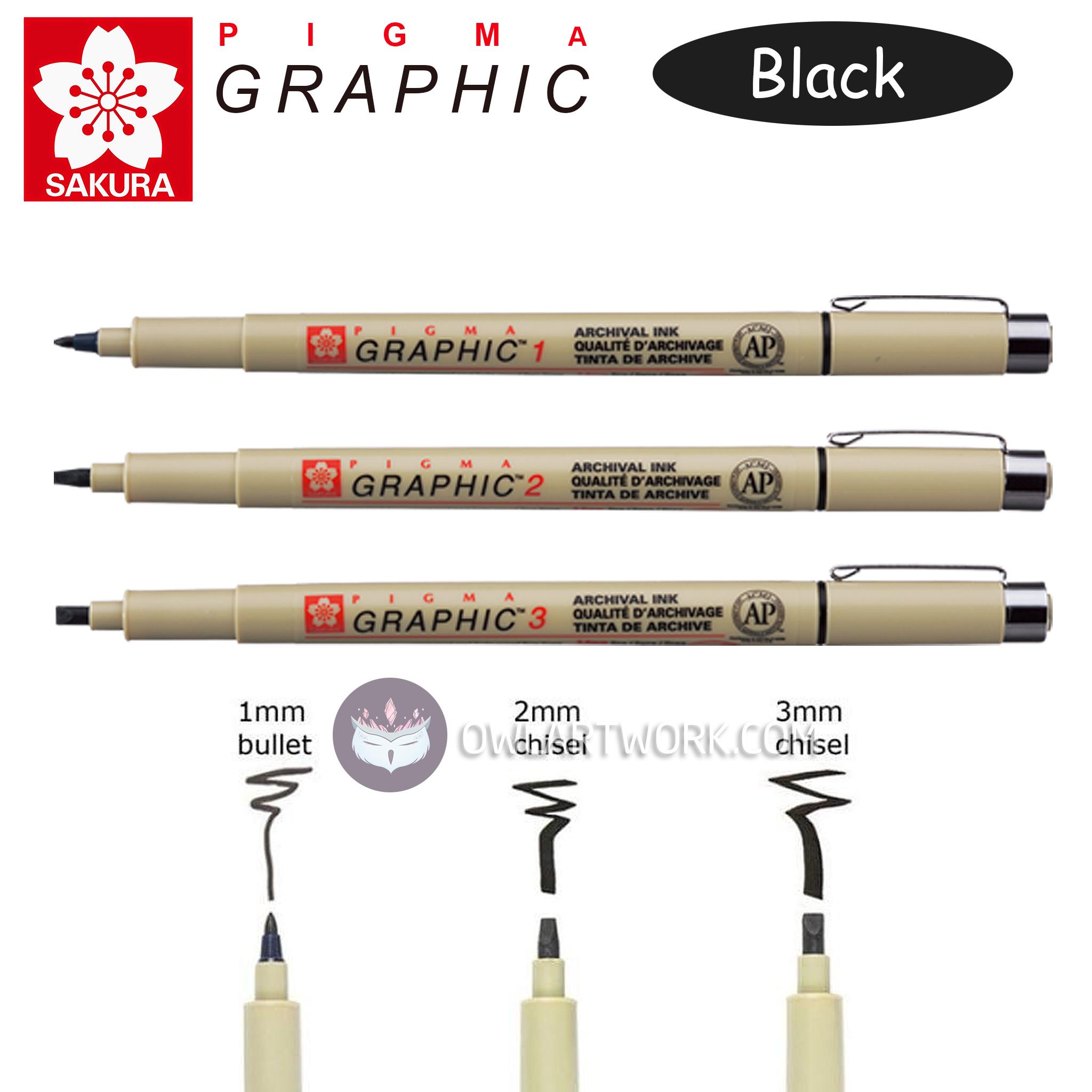 [HCM]Bút vẽ Graphic – Pigma Graphic Sakura