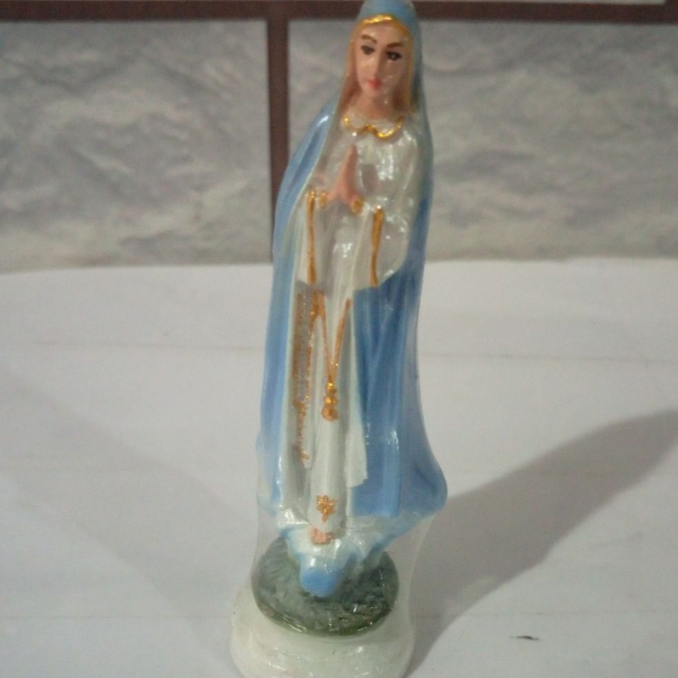 Tượng Đức Mẹ Fatima cao 10cm