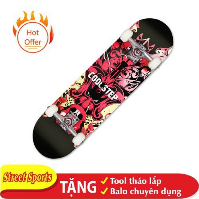 Giá bán Ván Trượt Skate Supereme 1200-14 Tăng Kèm Tool + Túi Đựng Ván