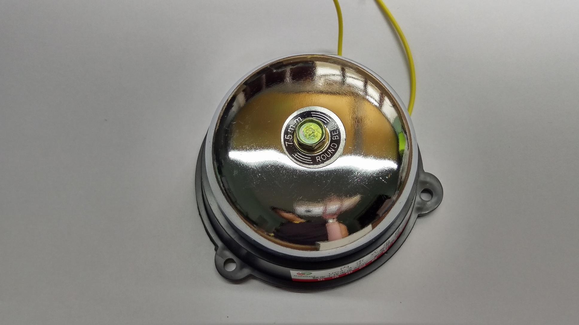 Chuông điện 220v 75mm dạng cơ siêu bền