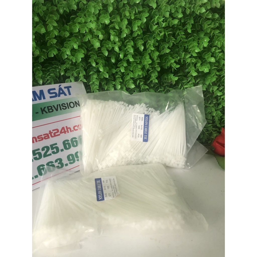 Dây Thít Các Loại Dùng Thi Công - 10cm (1000 sợi) - 20cm (500 sợi) - 30cm (250 sợi)
