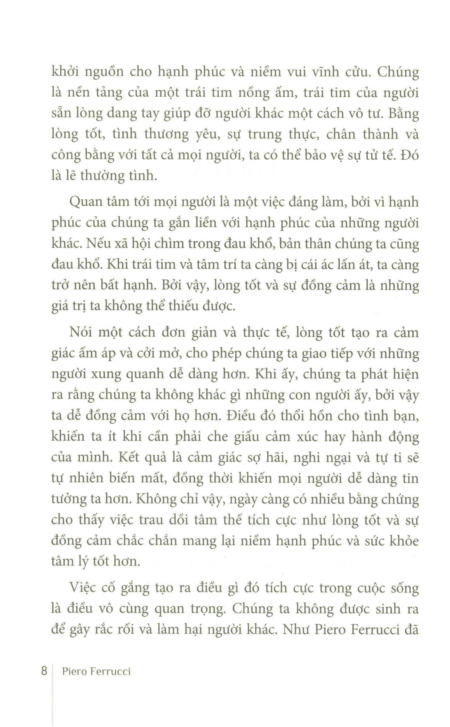 Giá trị của sự tử tế