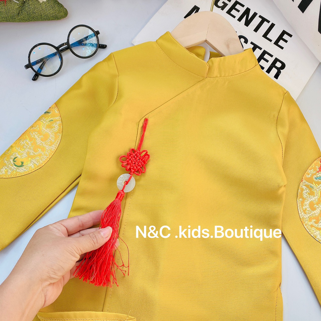 ÁO DÀI TRUYỀN THỐNG CHO BÉ TRAI ( SIZE 1TUỔI - 4 TUỔI)