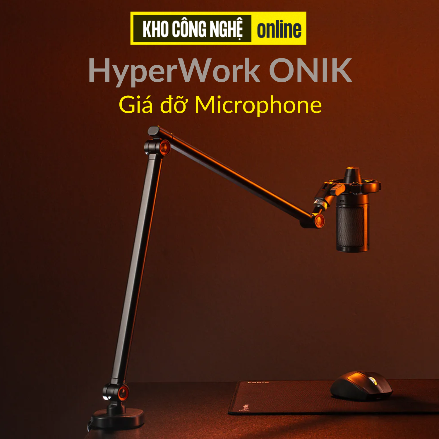 Giá đỡ Microphone HyperWork Onik