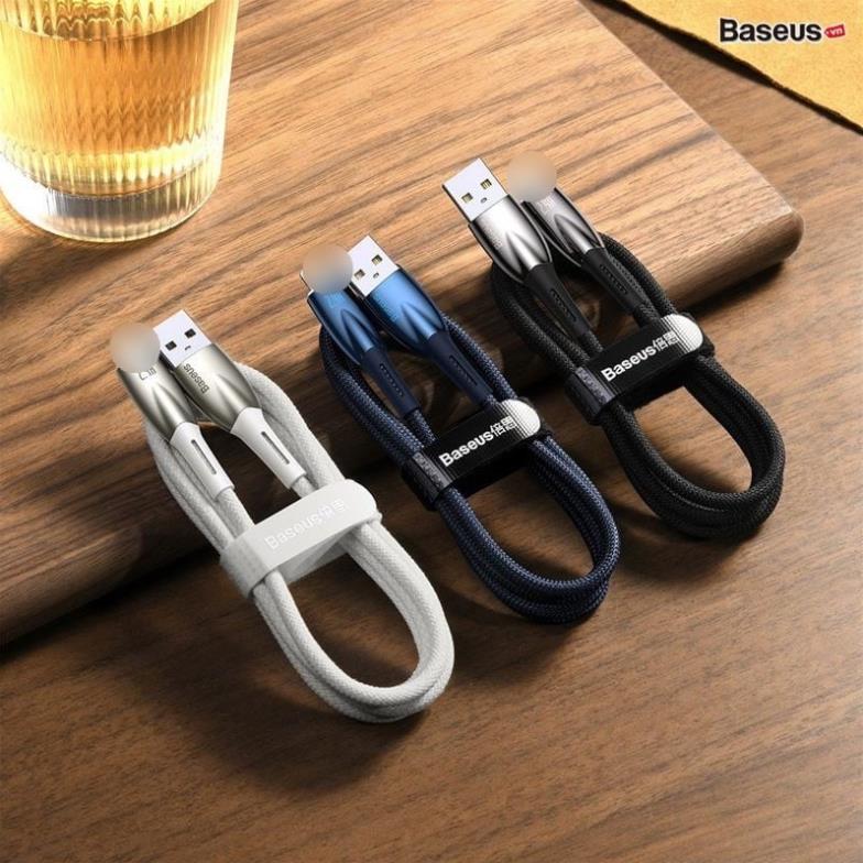 Cáp Sạc Nhanh Baseus Glimmer Series Fast Charging Data Cable USB to Lightning 2.4A