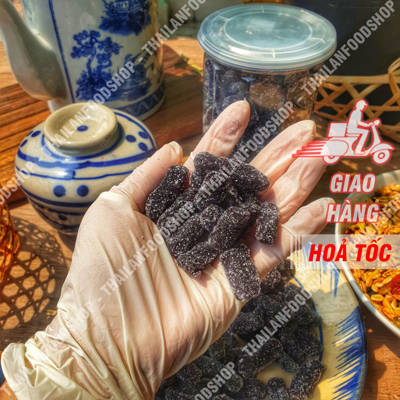 Kẹo Dâu Tằm Đặc Sản Đà Lạt - Lon 500gr