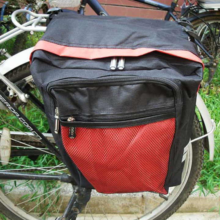 Túi đôi treo hành lý sau yên xe đạp TR2