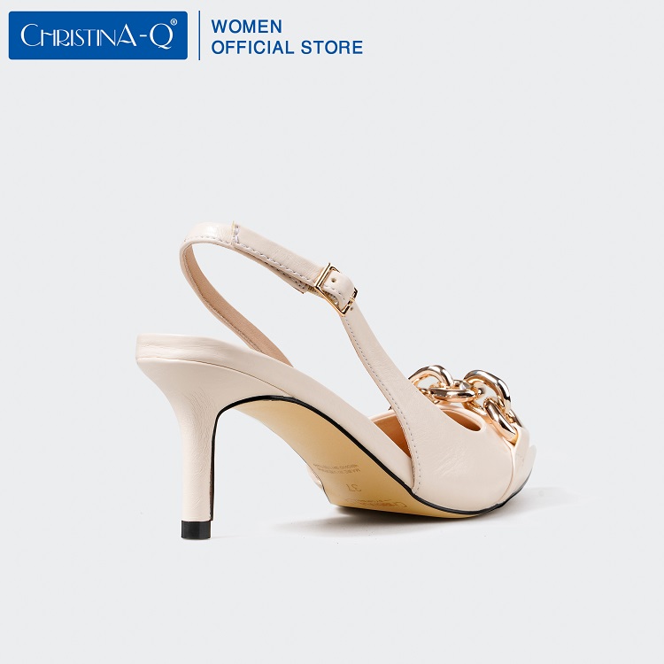 Giày Cao Gót Bít Mũi Nhọn ChristinA-Q GBN308