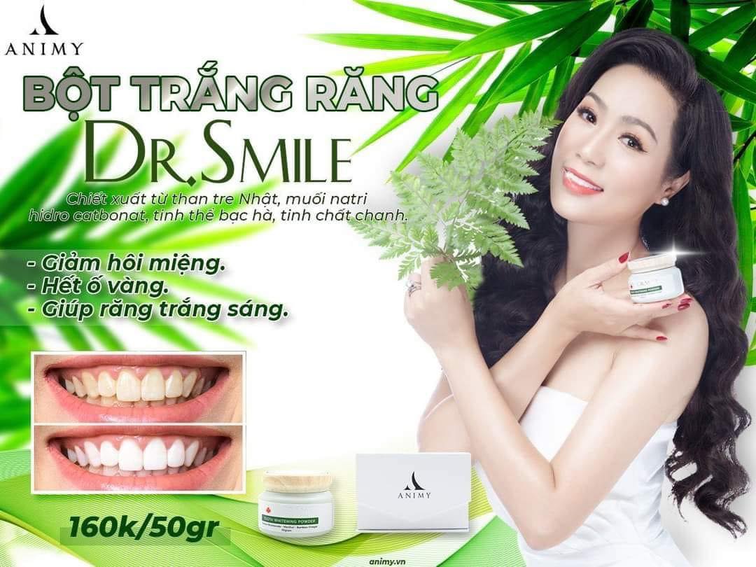 BỘT TRẮNG RĂNG DR.SMILE-TRẮNG RĂNG-HẾT HÔI MIỆNG