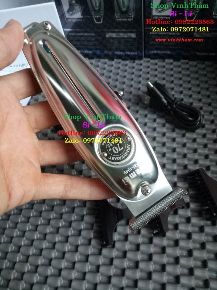 tong đơ chấn viền Kemei Km1949