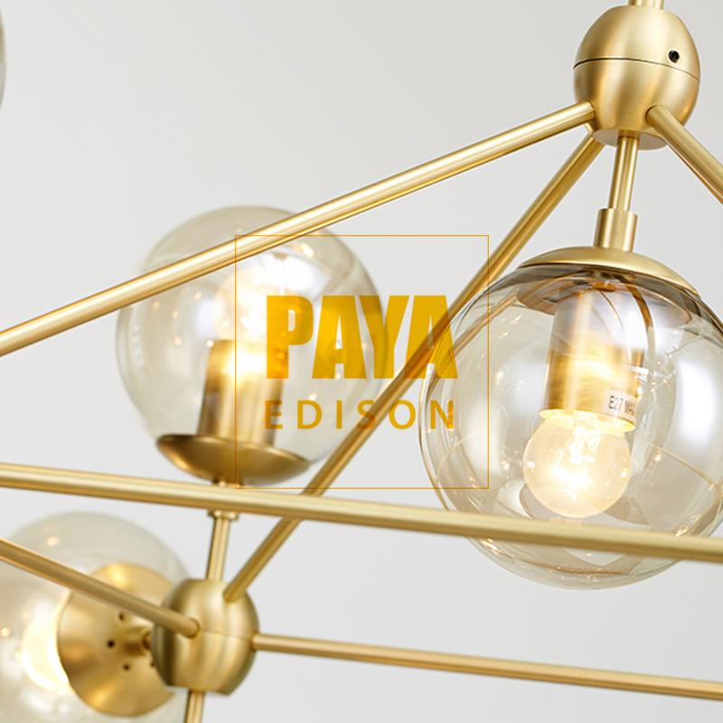 Đèn chùm hiện đại [CSM023.10] - Gold