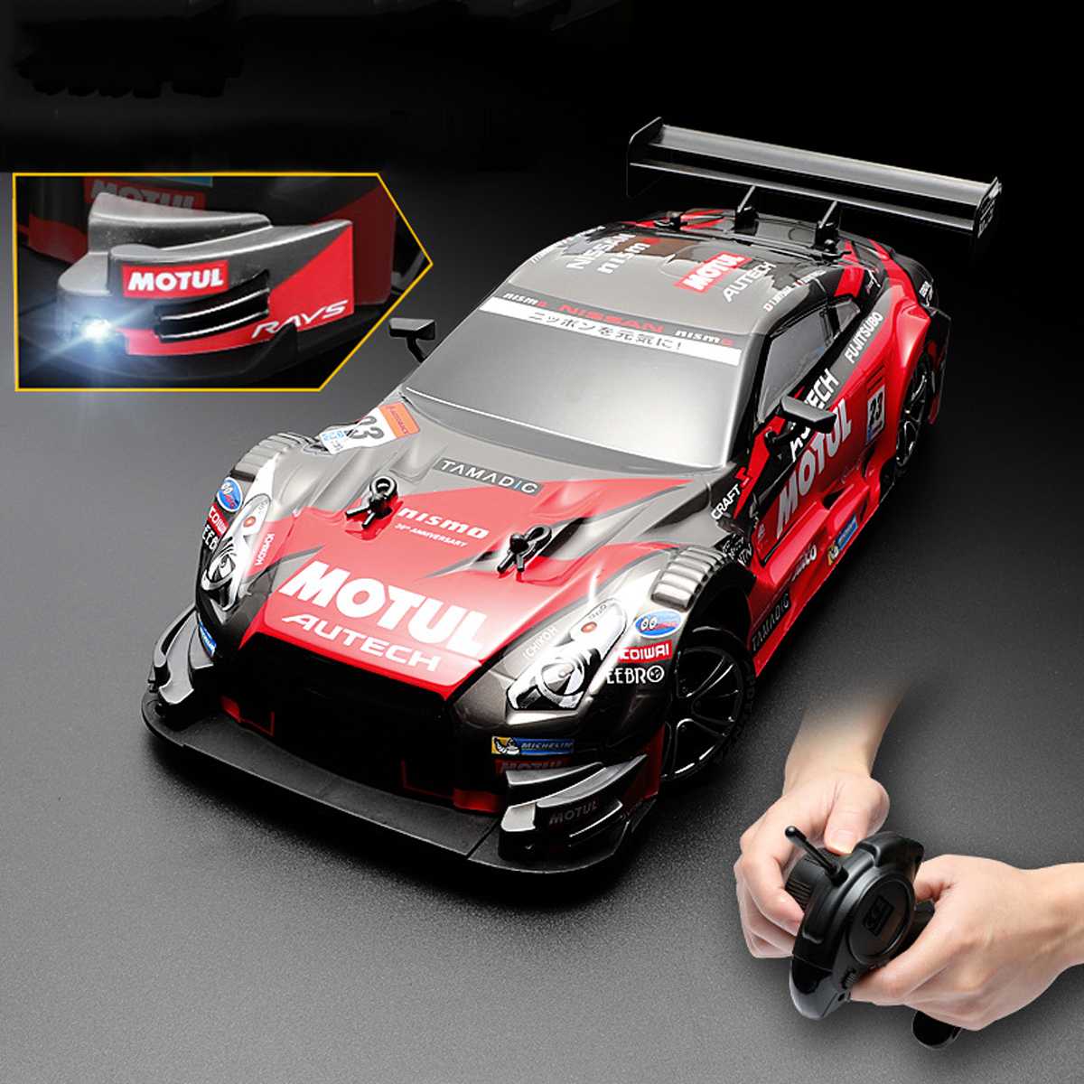 Kmoist 1:16 Tốc Độ Cao 2.4G Trôi Dạt Diễn Viên Đóng Thế RC Car Racing 4WD 35Km/H Off Road Xe Ô Tô Vô Địch Thể Thao Xe Mô Hình Có Thể Sạc Lại Điện Trẻ Em Sở Thích Đồ Chơi Món Quà Sáng Tạo