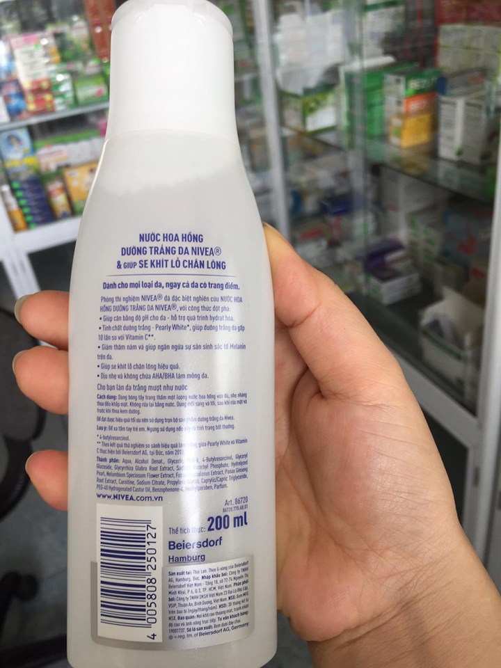 NƯỚC HOA HỒNG NIVEA 200ml