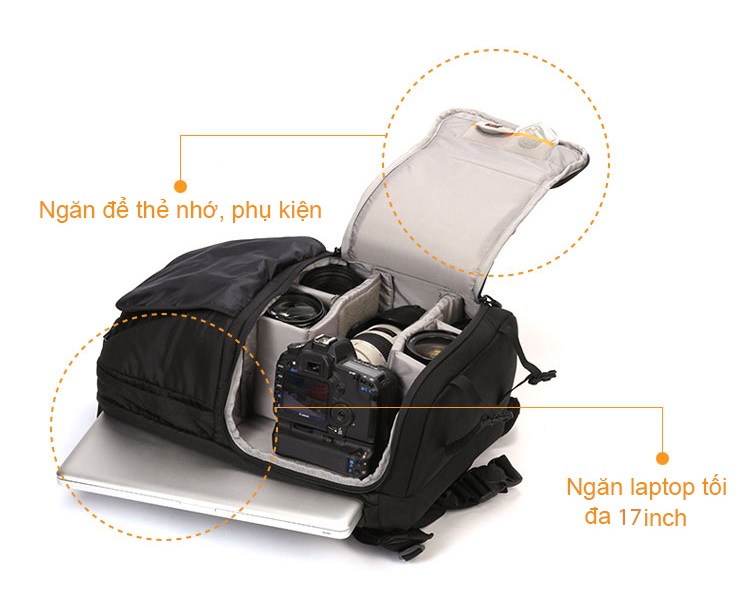 Balo máy ảnh Lowepro FastPack 350