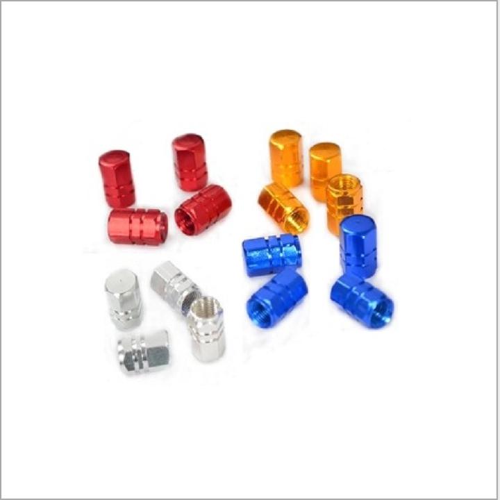 Bộ 4 chiếc nắp chân van xe máy ô tô