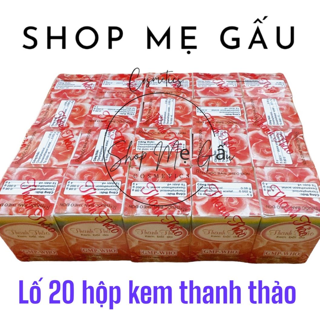 Sỉ lố 20 hộp kem thanh thảo