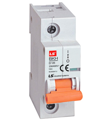 Aptomat BKH-1P-80A, 100A, 125A/10KA