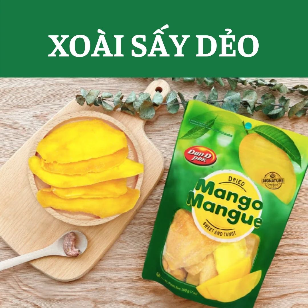 [Chính hãng] Xoài sấy dẻo 85g Dan D Pak