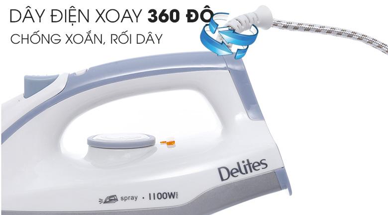 Bàn ủi khô Delites BUK01 Màu Xám