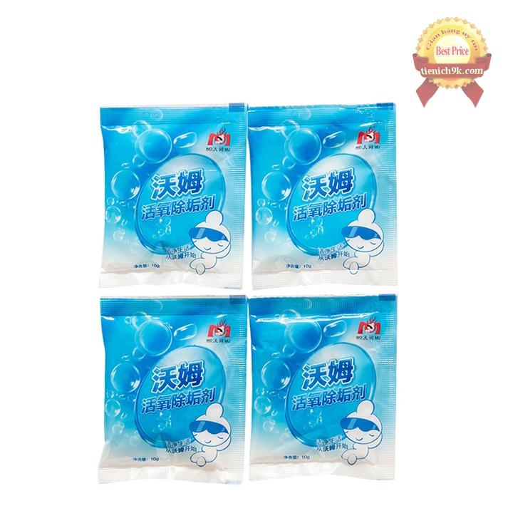 Combo 3 Gói Bột rửa ấm siêu tốc đánh bóng ấm chén bình nước thay cho máy rửa chén