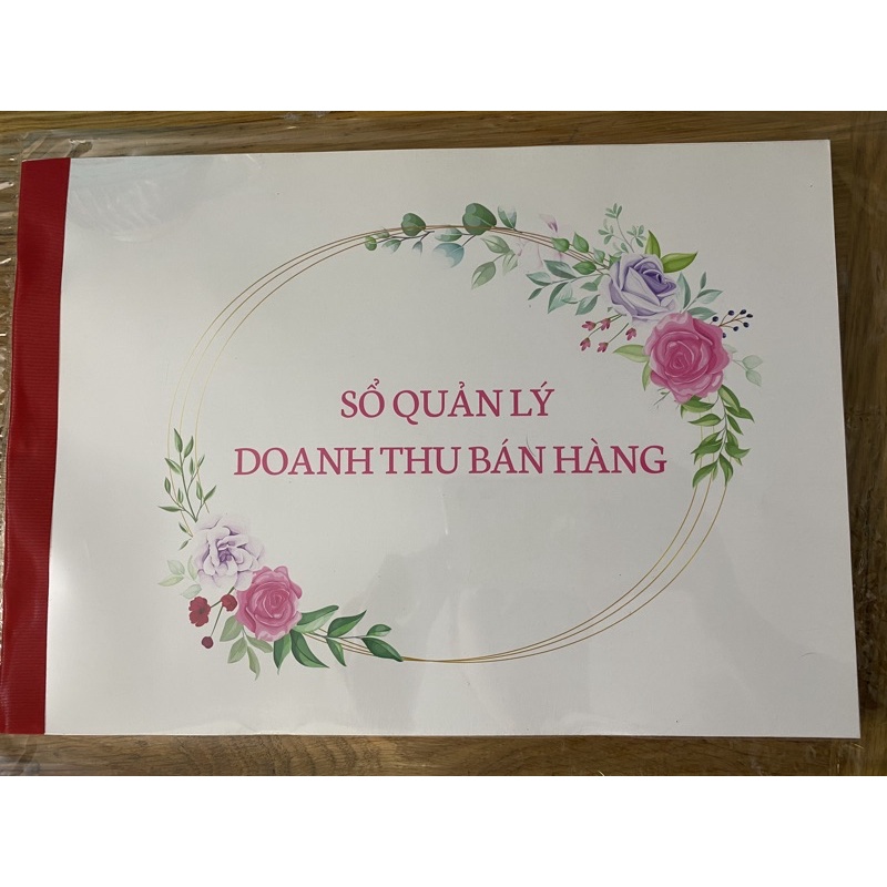 Sổ quản lý doanh thu A4 -