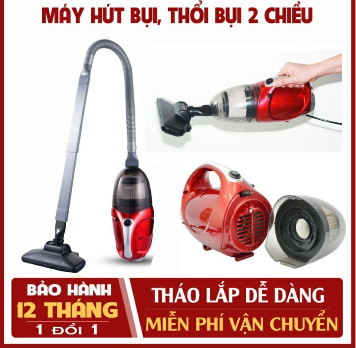 Máy hút bụi 2 chiều Vacuum Cleaner JK8( hút và thổi cực mạnh- loại 1)