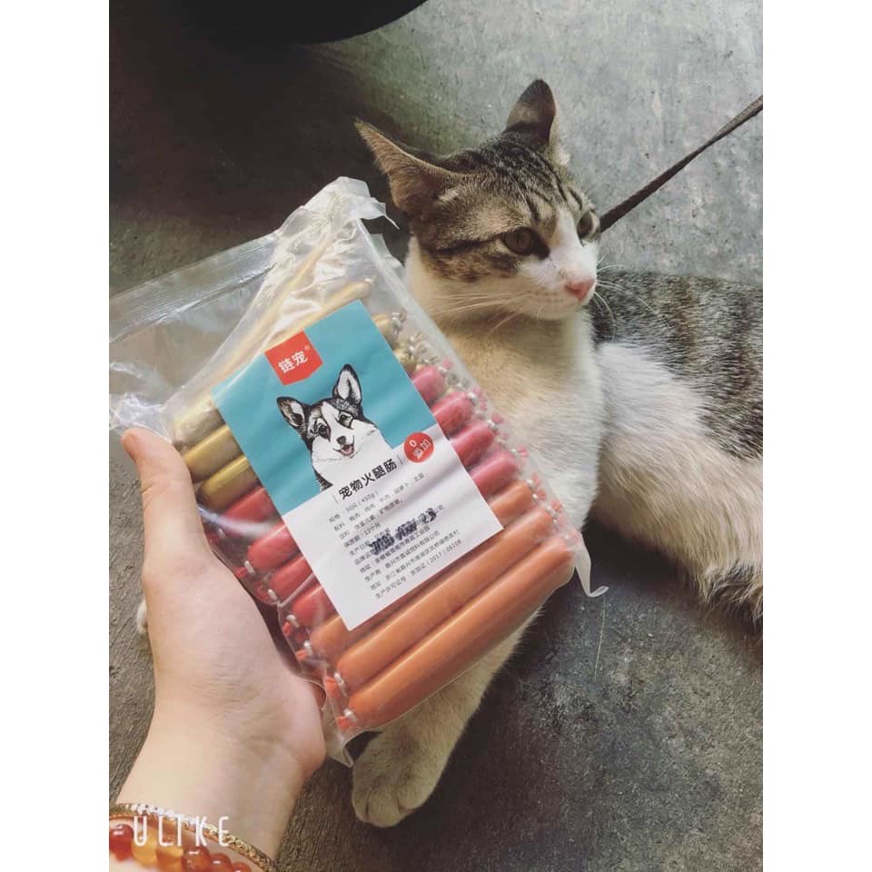 XÚC XÍCH CHO CHÓ, MÈO Combo 109K/60 CÂY/ 2bịch 🍄🌸