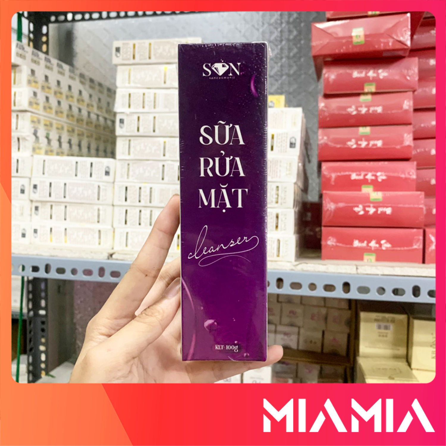Sữa Rửa Mặt SON Cleanser Chính Hãng Nguyễn Tiên Miền Tây - Sữa Rửa Mặt Son Cotien Phiên Bản Mới