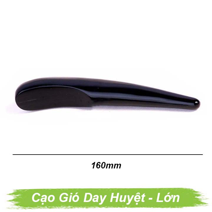 Dụng Cụ Diện Chẩn Cây Cạo Gió Day Ấn Huyệt Chất Liệu Sừng Thiên Nhiên (Massage, Đã Thông Kinh Mạch, Lưu Thông Khí Huyết)