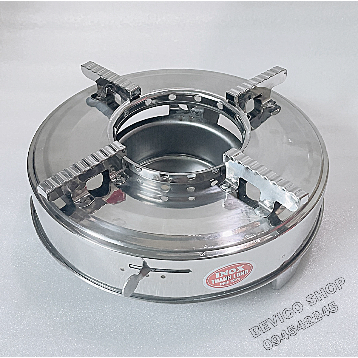 Bếp cồn inox (có chắn gió, không chắn gió)