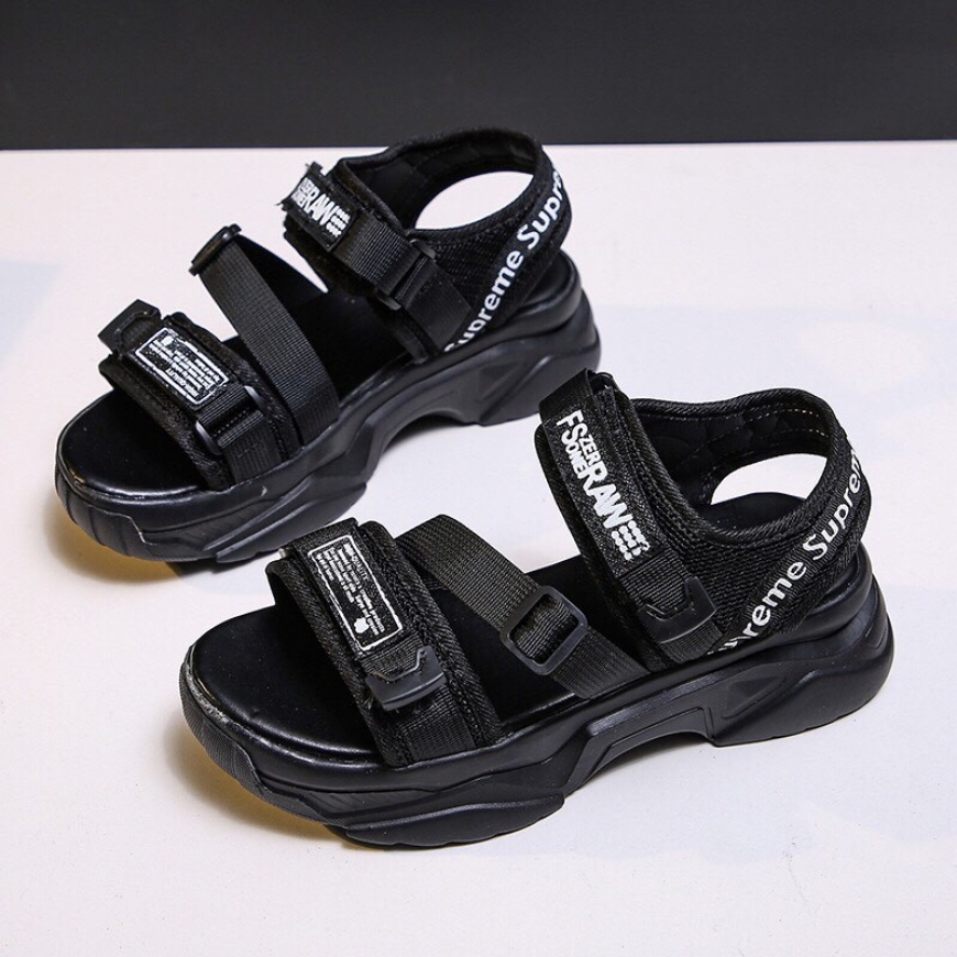 Giày sandal quai hậu 2 màu cực xinh và êm chân ( SD RAW) giá rẻ