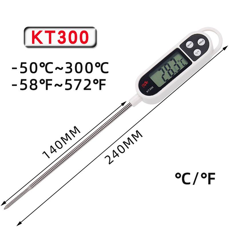 Que đo nhiệt độ Que thử nhiệt độ sữa Nhiệt kế nấu ăn pha sữa KT300 cao cấp kiểm soát nhiệt độ chính xác dễ dàng sử dụng đo chính xác trong 3 giây. Bảo hành uy tín