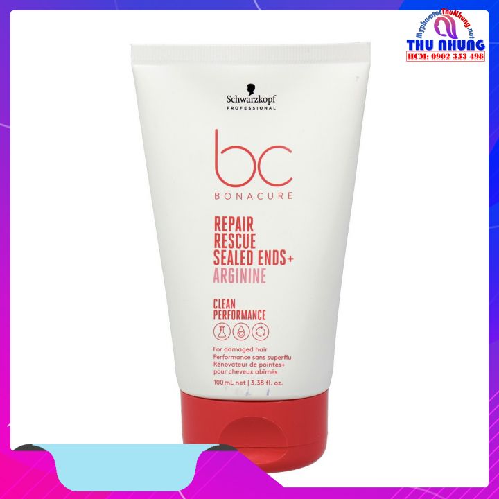 Kem dưỡng phục hồi hư tổn Schwarzkopf BC Repair Rescue Sealed Ends