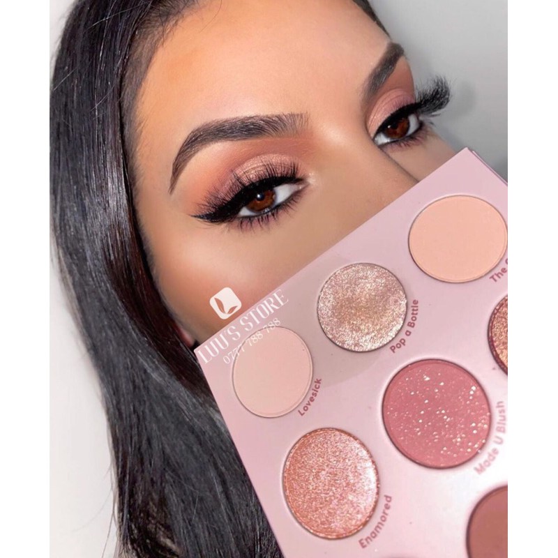 [Nhập RAISINGSTAR18, giảm 30k cho đơn 99k]Bảng Phấn Mắt Colourpop Blush Crush