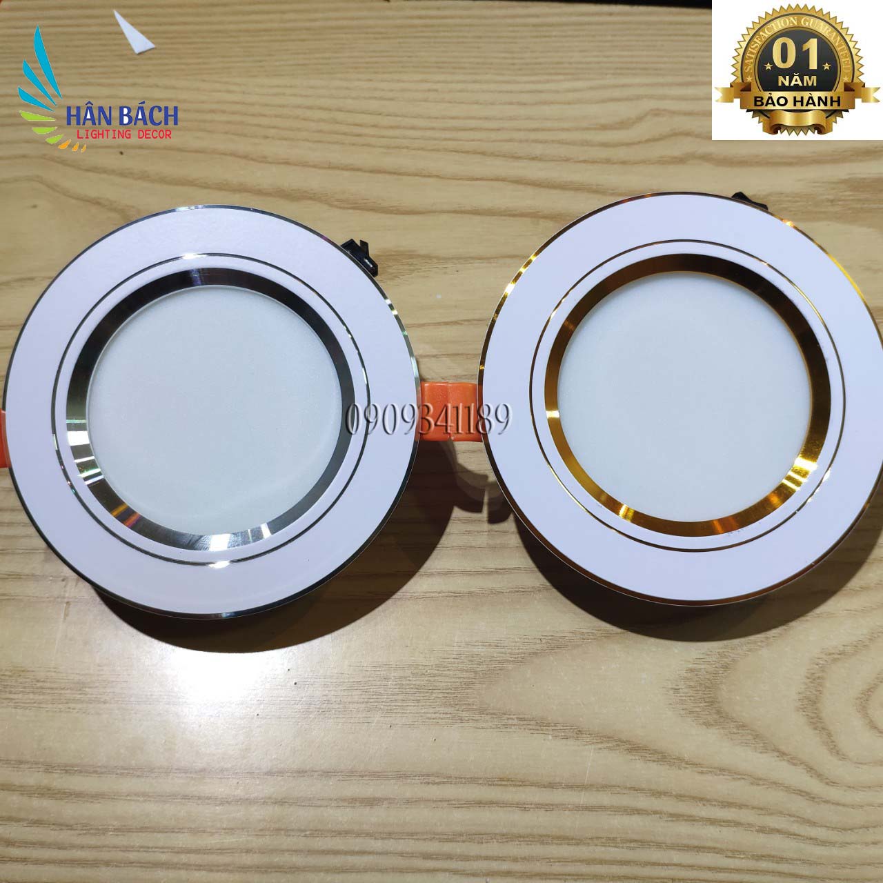 [HCM]Combo 10 Đèn led Âm Trần 7w đế tản nhiệt phi 90 3 màu 3 chế độ