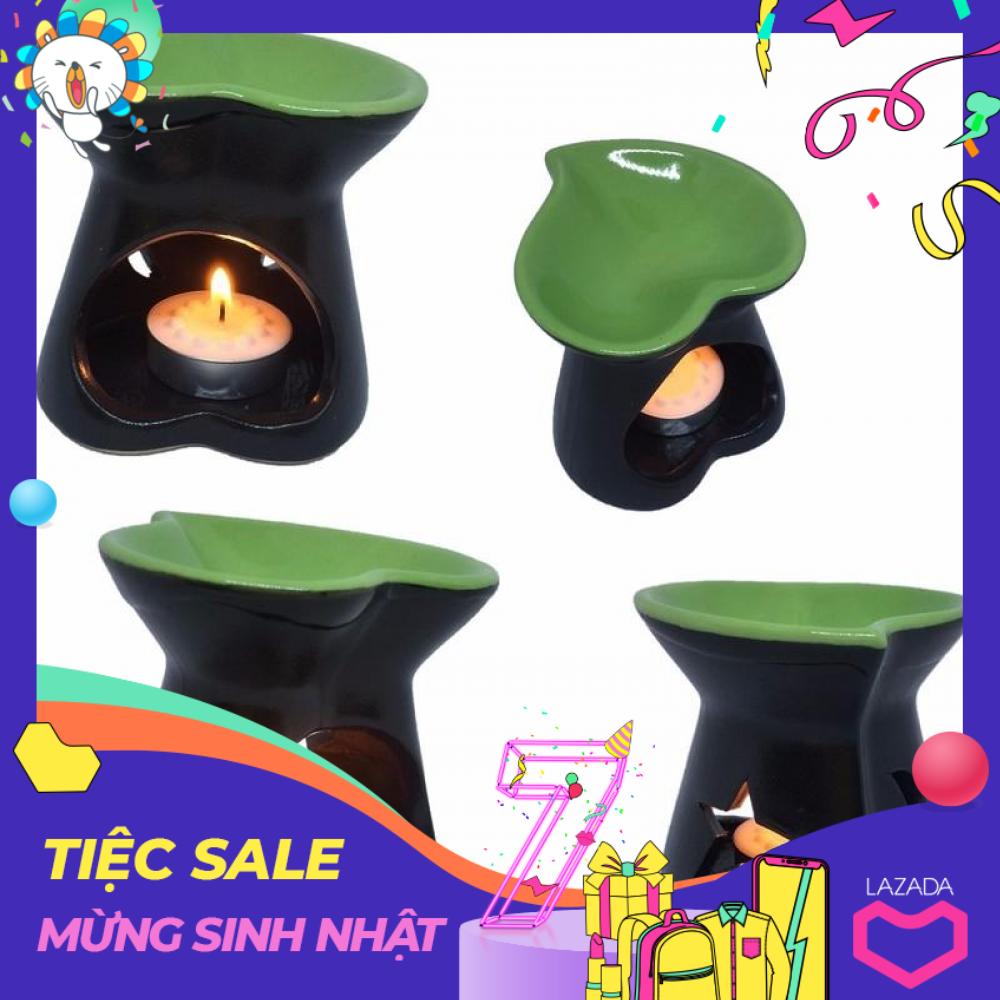 ĐÈN XÔNG TINH DẦU NẾN HINH TIM