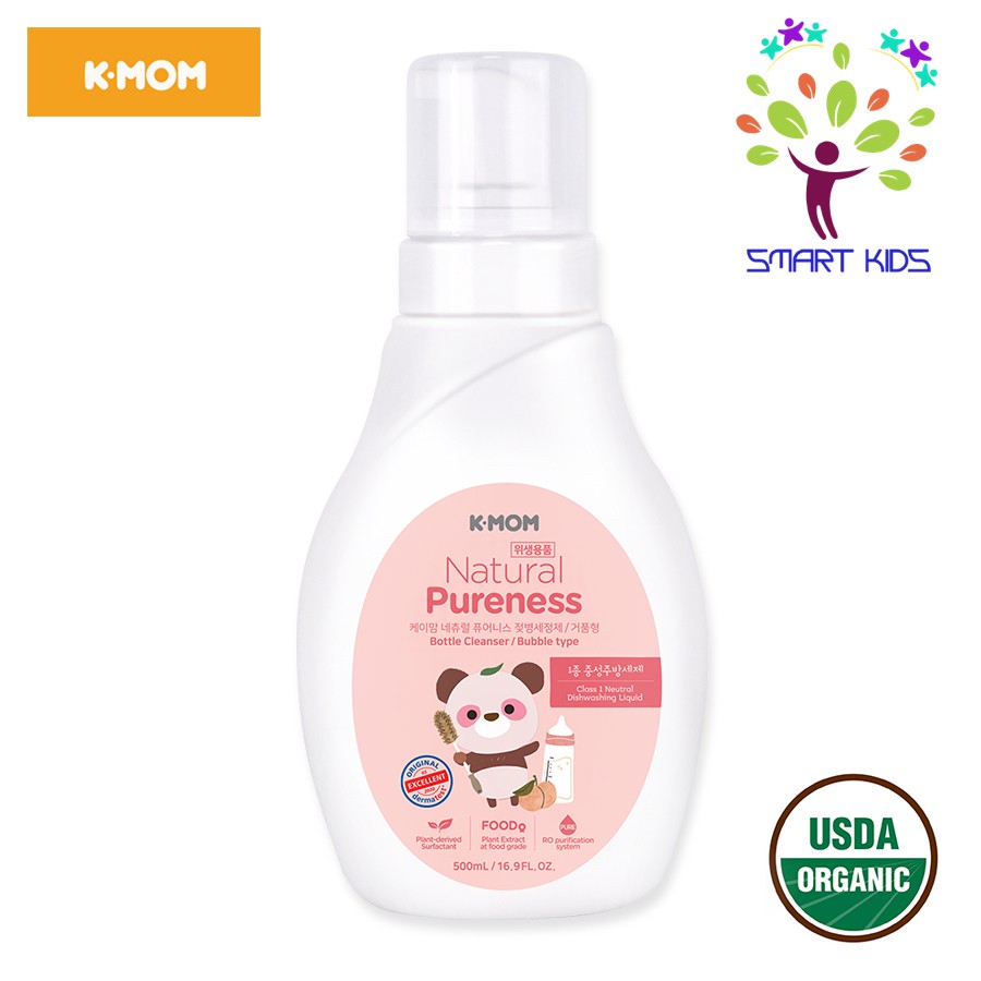 NƯỚC RỬA BÌNH & RAU QUẢ HỮU CƠ K-MOM HÀN QUỐC