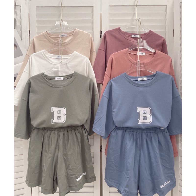 [Rẻ vô địch] Set bộ đùi chất cotton - B
