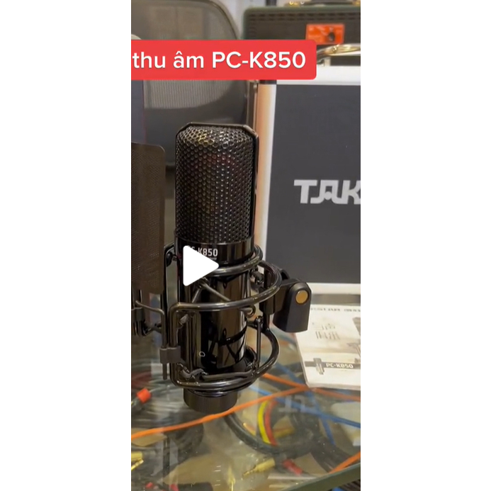 Mic Thu Âm Takstar PC-K850 Chính Hãng (Bảo Hành 1 năm)