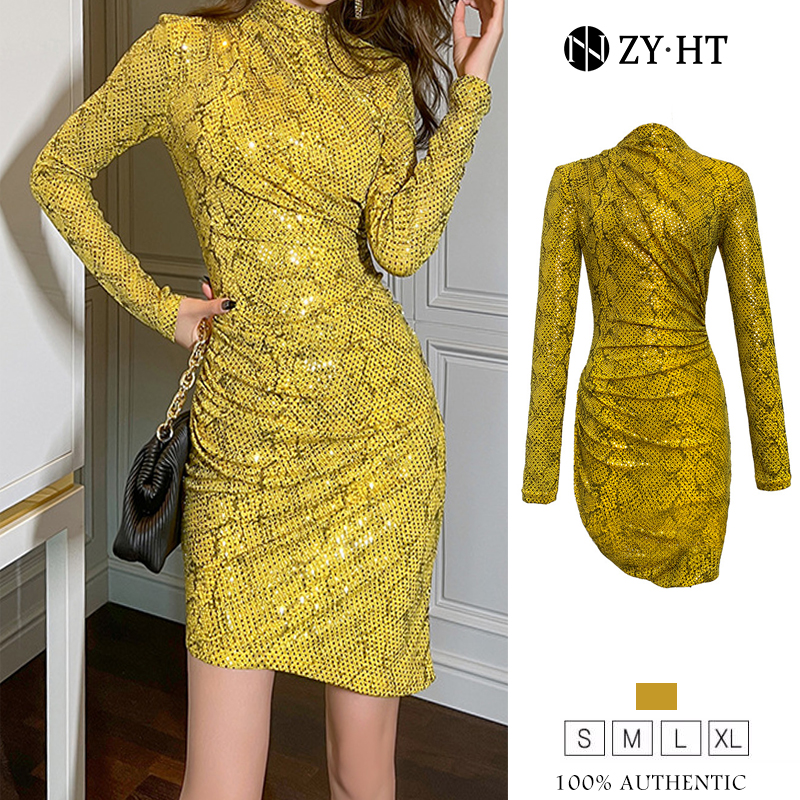 ZYHT eravogue Đầm váy phong cách Hàn Quốc váy Đầm Thời Trang Đầm Thanh Lịch Đầm  phong cách sexy váy đi tiệc cưới Đầm nữ dự tiệc cưới đẹp 10019