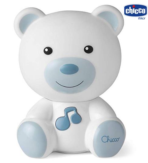 Đèn ngủ phát nhạc gấu Teddy - Xanh Chicco