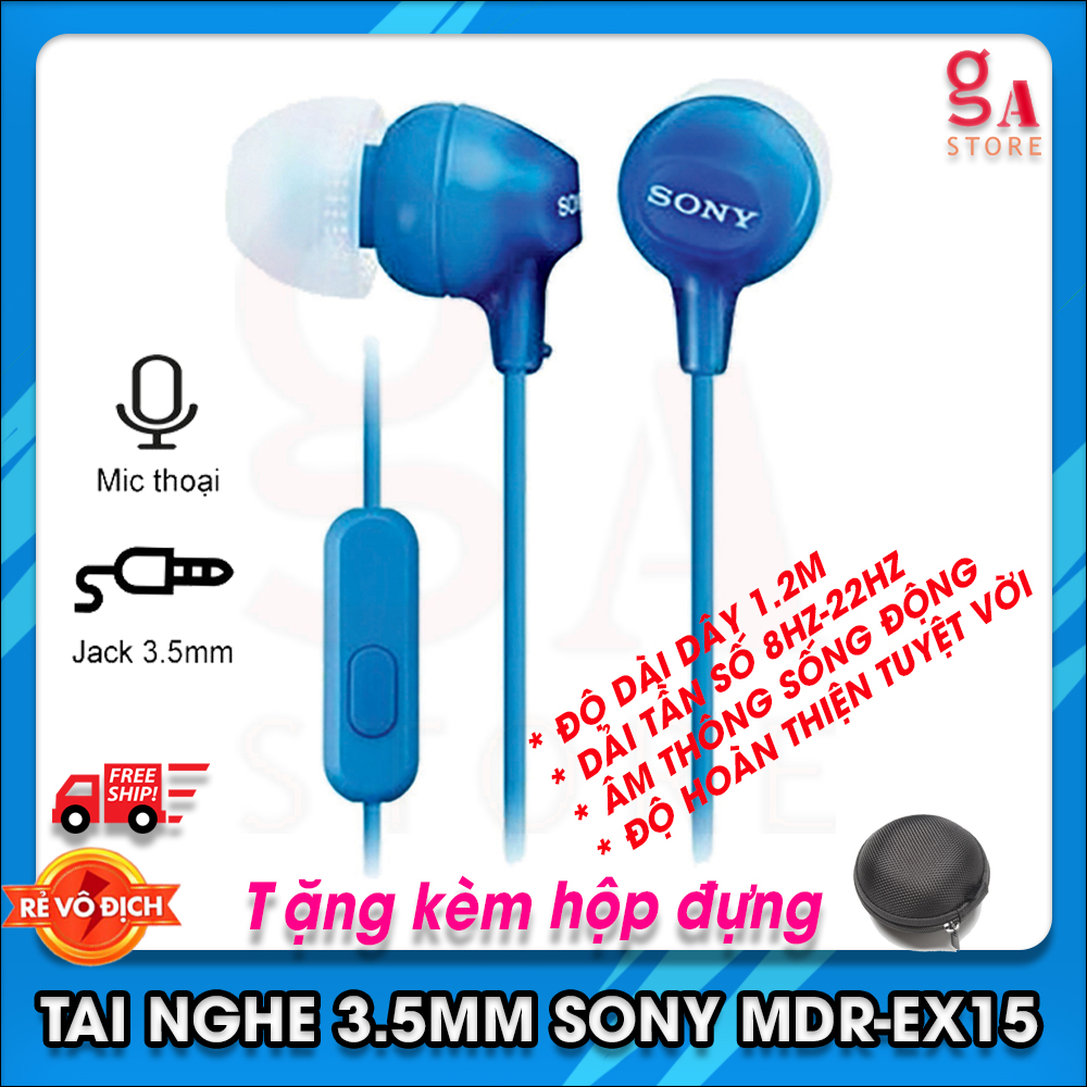 Tai nghe Sony MDR-EX15 có MIC (nobox)