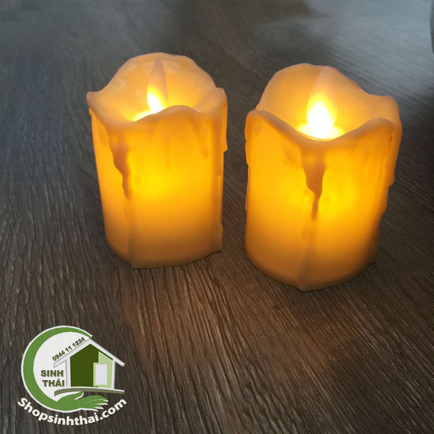 [HCM]Nến điện - đèn cầy điện sài pin - 75cm x 5cm