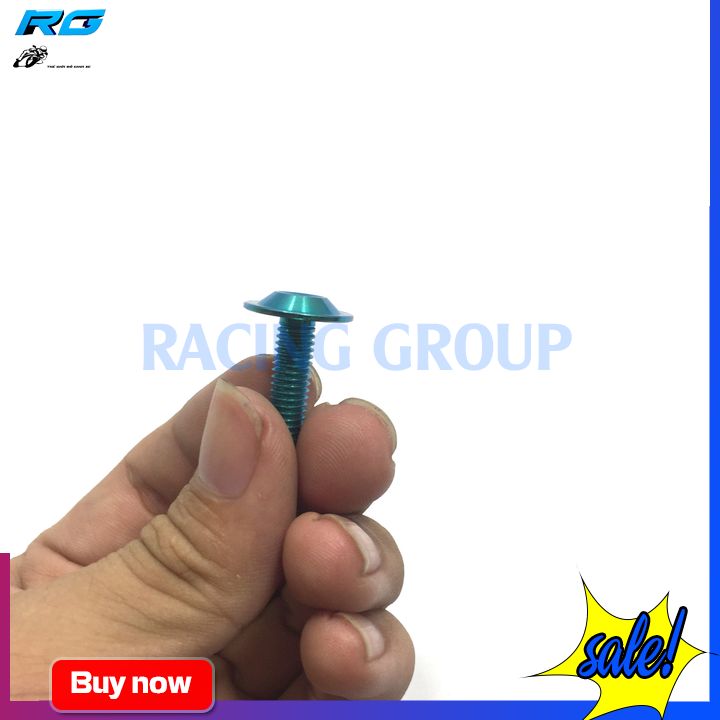 Ốc 6li20 Gr5 Đầu Dù Gắn Xe Máy Nhiều Màu (Giá 1 Con)