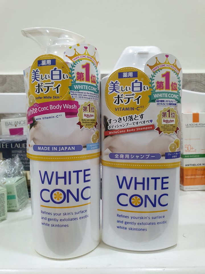 [HCM]Sữa tắm trắng White Conc của nhật  600ml