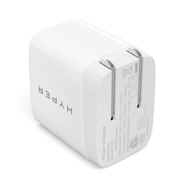 Sạc 2 cổng HyperJuice 20W Charger Small Size - chính hãng