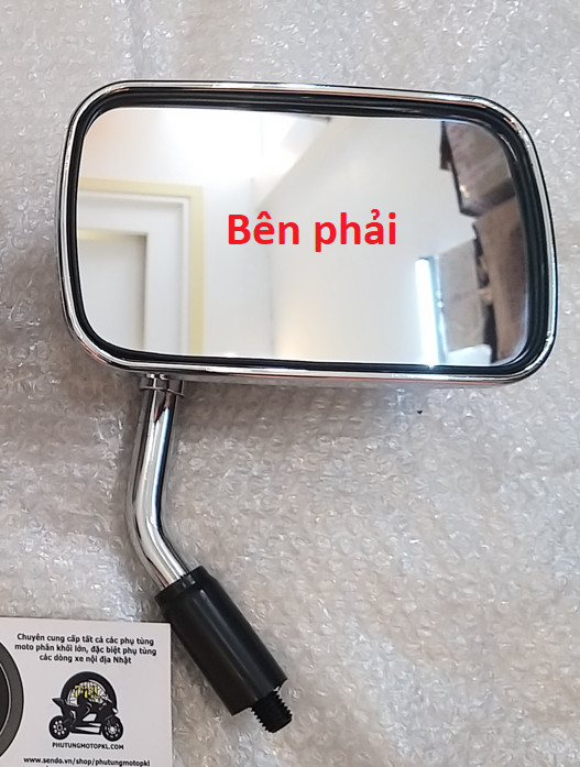 Kính hậu Gương chiếu hậu Suzuki GZ150A 125 vuông cho tất cả các dòng xe Honda, Yamaha, Suzuki …và các dòng xe tương ứng Hàng chính hãng Suzuki Mẫu 1