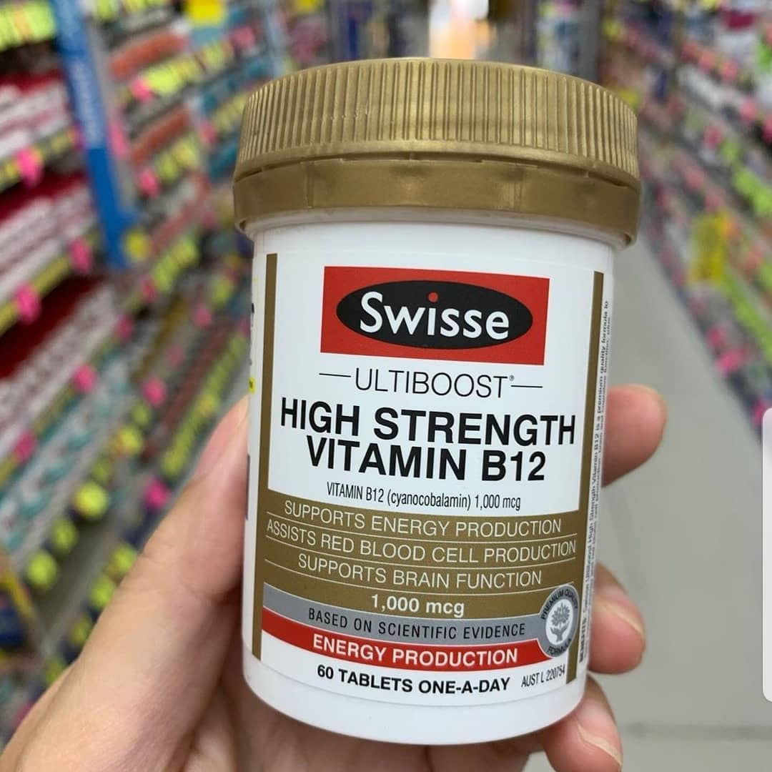 Vitamin B12 Swisse - Swisse High Strength Vitamin B12
